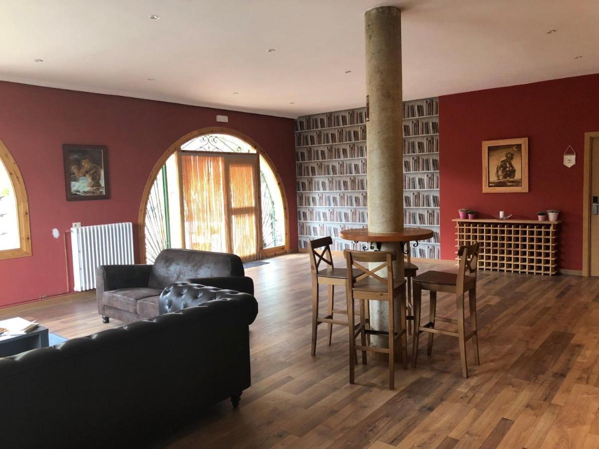 Hospederia Casa Martell Hotel Daroca Bagian luar foto